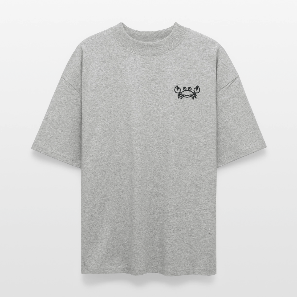 Malternativ - Wo Krabbe? | Oversized & Stick - Grau meliert